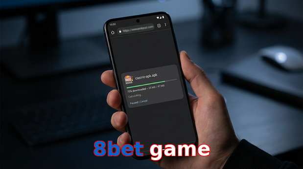 Main screen of 8Bet Game apk page for PK players